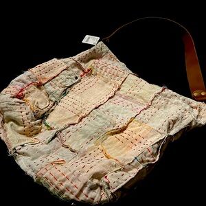 NWT free people, patchwork shoulder bag
